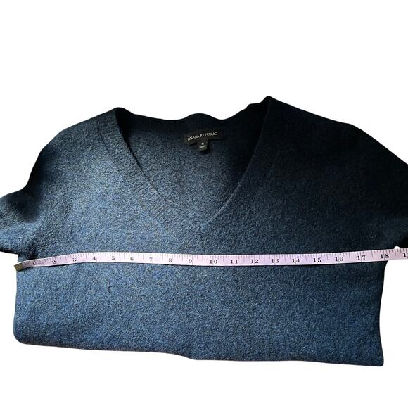 Banana Republic Sweater Womens S Merino Extra Fine Wool Alpaca Old Money Preppy - Picture 9 of 12